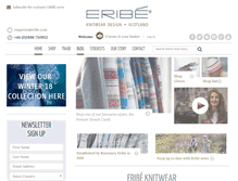 Tablet Screenshot of eribe.com